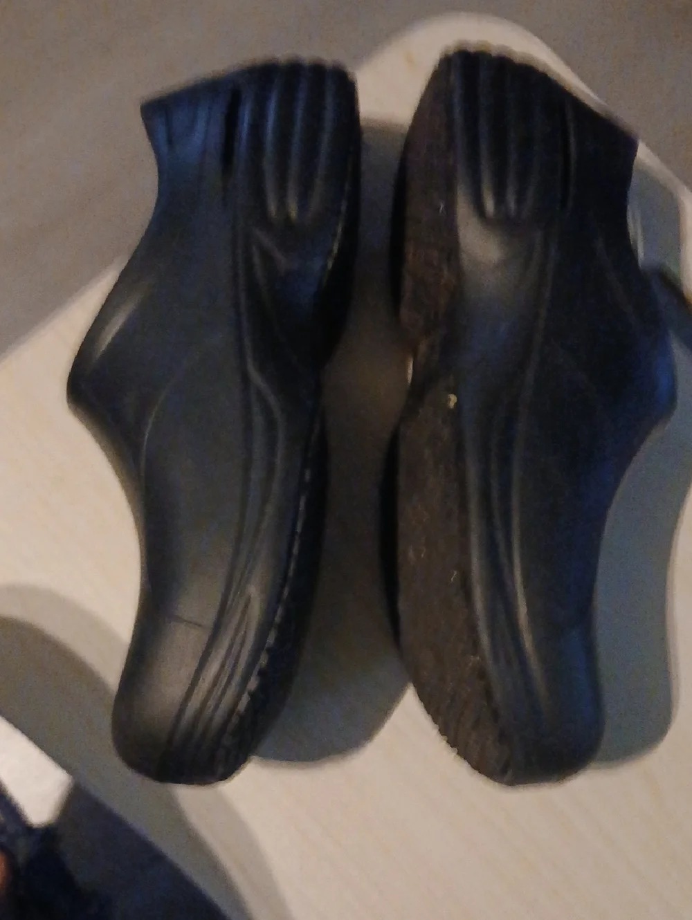 Men's Black Slip-On Casual Shoes